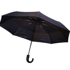 3 Foldings Automatic Umbrella Solid Color
