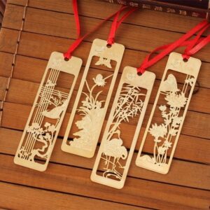 Metal Bookmark - Chinese Style