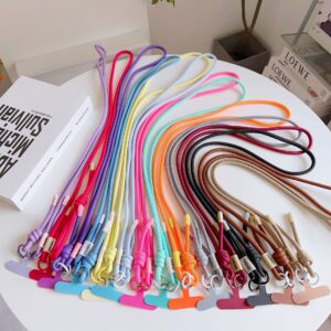 Adjustable mobile phone lanyard