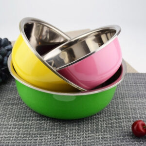 color ful Stainless steel basin