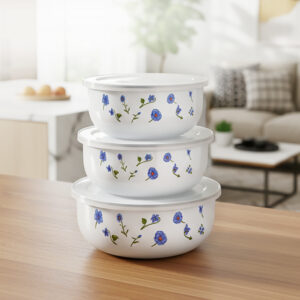 Enameled Bowl 3pcs Set